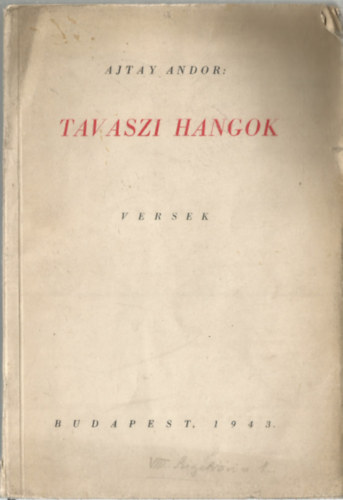 Ajtay Andor - Tavaszi hangok