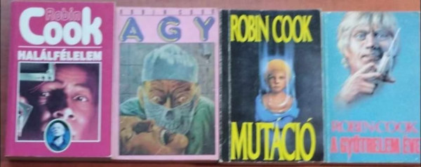 Robin Cook - 4db Robin Rook knyv:Hallflelem,Agy,A gytrelem ve,Mutci
