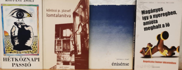 K�r�ssi P. J�zsef, Kopp�ny Zsolt Salamon G�bor -Zalotay Melinda - Magyar kort�rs k�nyvcsomag