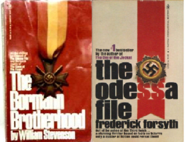 Frederick Forsyth William Stevenson - The Bormann Brotherhood + The Odessa file ( 2 kötet )