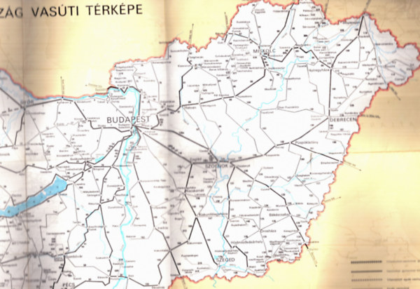 Ismeretlen Szerz - 1972-es nemzetkzi sszekttetsek hlzata
