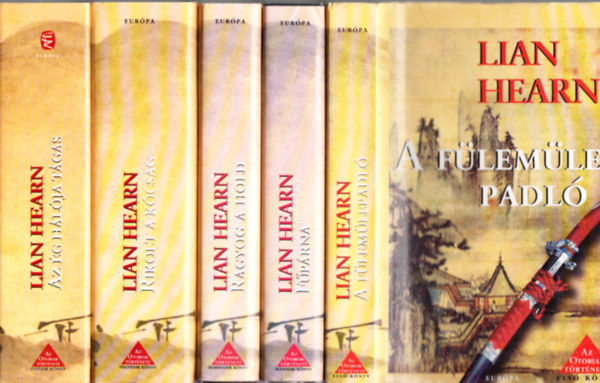 Lian Hearn - Otoriak története sorozat - 5 könyv (Az ég hálója tágas, A fülemülepadló, Fűpárna, Ragyog a Hold, Rikolt a kócsag)