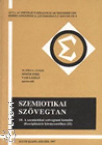 Szemiotikai szövegtan 8.