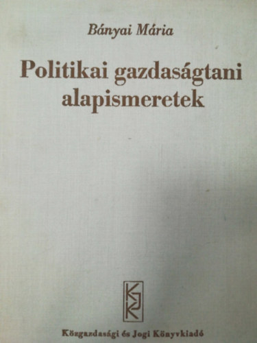 Politikai gazdasgtani alapismeretek