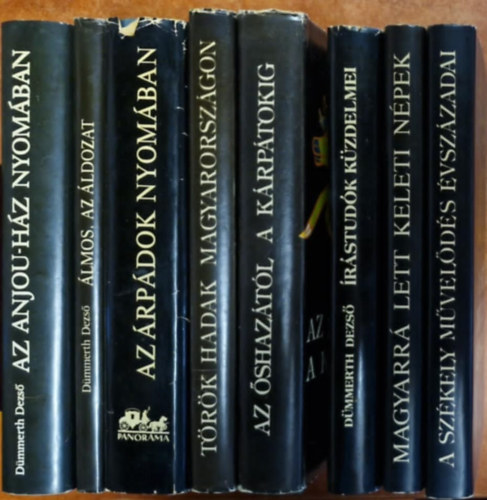 8db-os Utaz�sok a m�ltban �s a jelenben: Az �shaz�t�l a K�rp�tokig, T�r�k hadak Magyarorsz�gon, Az �rp�dok nyom�ban, �lmos, az �ldozat, Az Anjou-h�z nyom�ban,