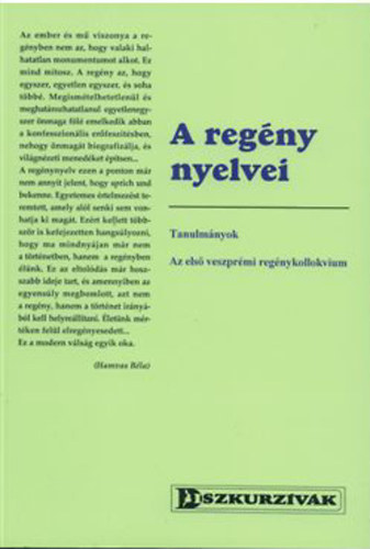 A reg�ny nyelvei - Tanulm�nyok