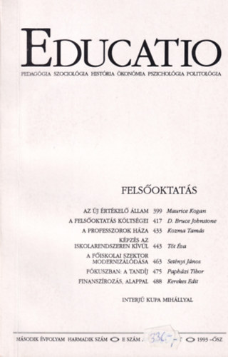 Kozma Tams - Educatio 1993. sz