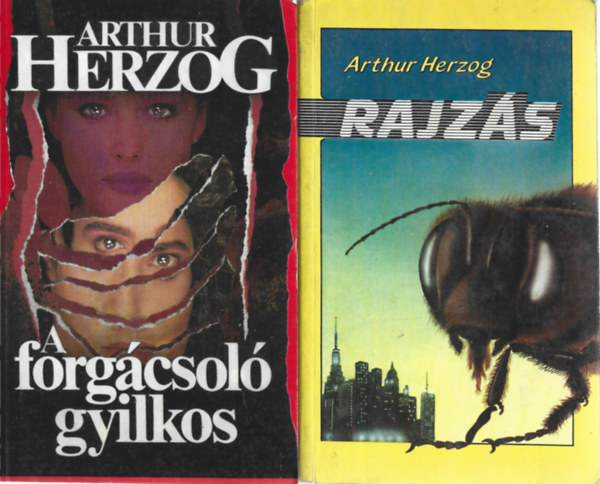 Arthur Herzog - 2 db knyv, A forgcsol gyilkos, Rajzs