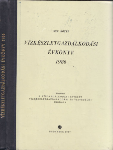 Vzkszletgazdlkodsi vknyv 1986