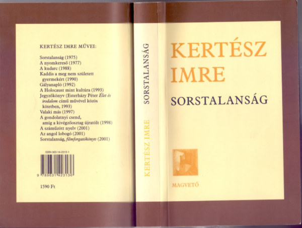 Kertsz Imre - Sorstalansg (nyolcadik kiads)