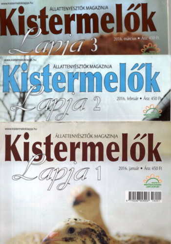 Bagi Orsolya - Kistermelők Lapja 2016. 60. évf. ( 12 szám együtt , teljes )