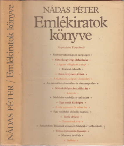 Ndas Pter - Emlkiratok knyve