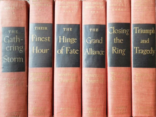 Wintson S. Churchill - The Second World War I-VI. (A m�sodik vil�gh�bor� I-VI. - angol nyelv�)