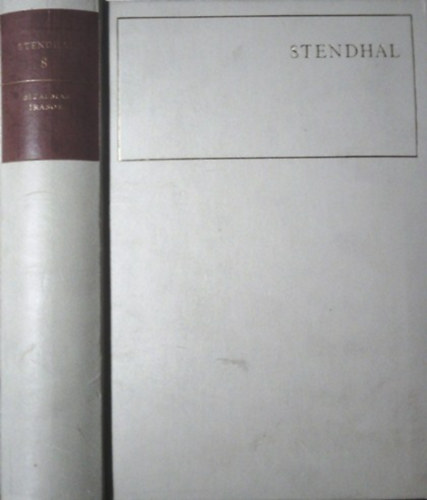 Stendhal - Stendhal mvei 8. - Bizalmas rsok