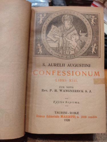 S. Aurelii Augustini - Confessionum libri XIII