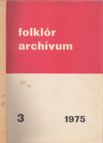 Hopp�l Mih�ly - Folkl�r arch�vum 3.