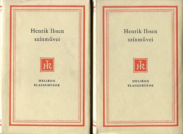 Henrik Ibsen SZERKESZT� Katona Tam�s - Henrik Ibsen sz�nm�vei II. (Helikon klasszikusok)