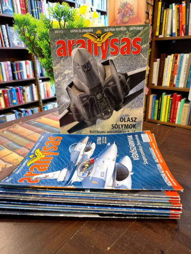 Tőrös István (Főszerk.) - Aranysas magazin 2021/1-2021/12-ig