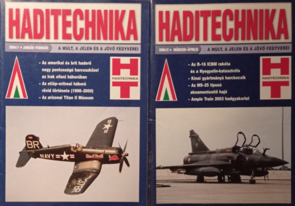 S�rhidai Gyula szerk. - Haditechnika 2004/1-2. sz�m (janu�r-febru�r, m�rcius-�prilis, lapsz�monk�nt)