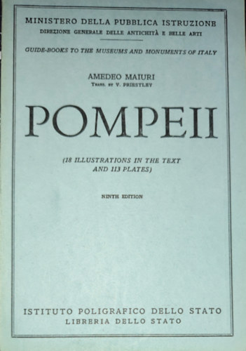 Amedeo Maiuri - Amedeo Maiuri - Pompeii-ninth edition