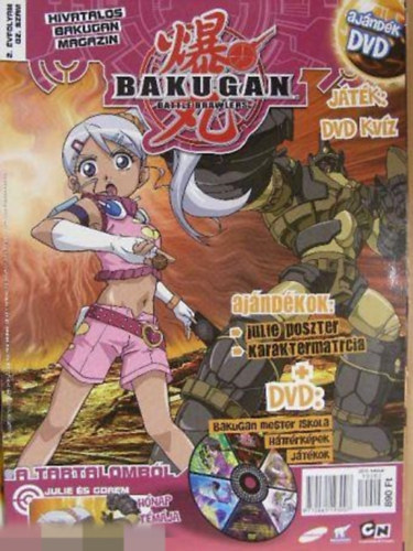 Bakugan - 2. vfolyam 02. szm, 2010. februr