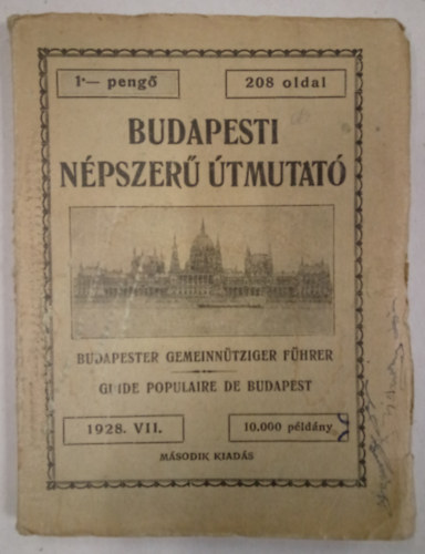 Rochlitz Gyula - Budapesti npszer tmutat