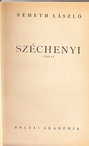 Nmeth Lszl - Szchenyi