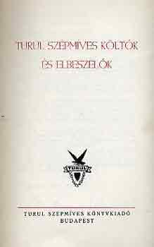 Turul szépmíves költők és elbeszélők