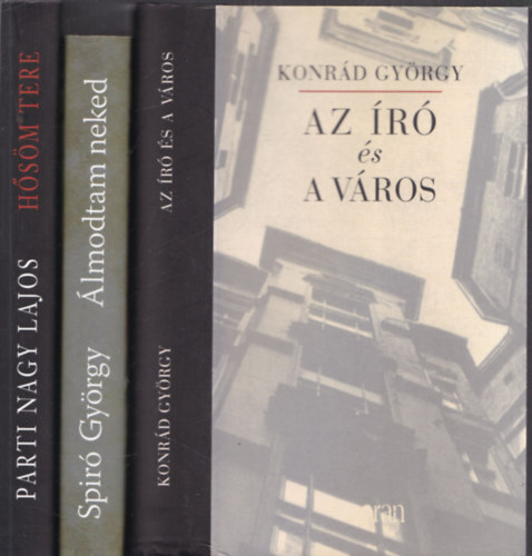 3 db kort�rs magyar �r�: Az �r� �s a v�ros + �lmodtam neked + H�s�m tere