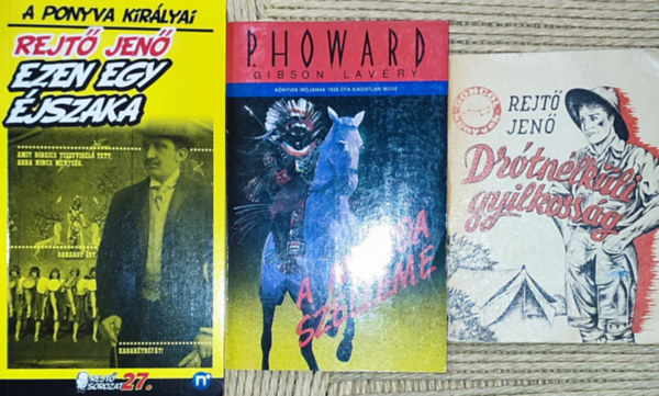 Rejt� Jen� - 3db Rejt� Jen� reg�ny - Dr�tn�lk�li gyilkoss�g; A Nevada szelleme; Ezen egy �jszaka