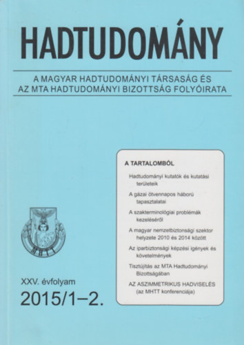 Hadtudomny 2015/1-2.