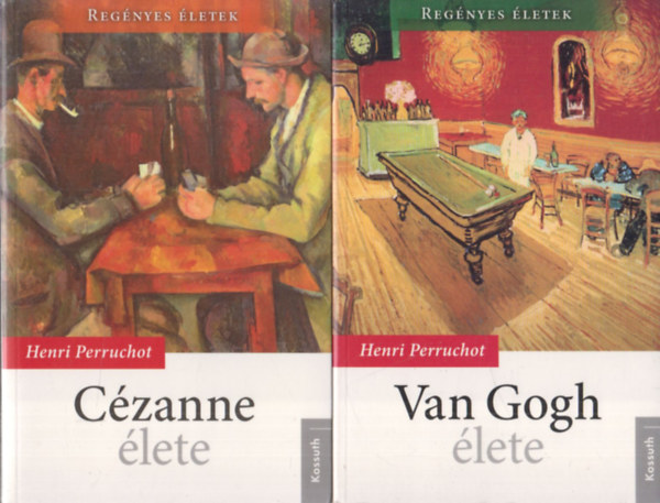 Henri Perruchot - 2 db letrajz a Regnyes letek sorozatbl: Czanne lete + Van Gogh lete