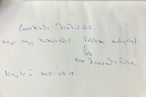 Romanek Inka - Sz�vt�l a keresztig a csillagokon �t  Dedik�lt!!