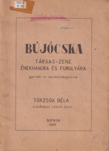 Trzsk Bla - Bjcska Trsas-zene nekhangra s furulyra