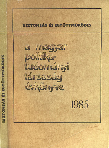 Szoboszlai Gyrgy  (szerk.) - Vlsg s reform (A Magyar Politikatudomnyi Trsasg vknyve 1987)