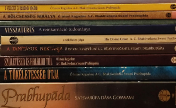  Isteni Kegyelme A.C. Bhaktivedanta Swami Prabhupda tantsai alapjn - 10 db ezotria tmj ktet
