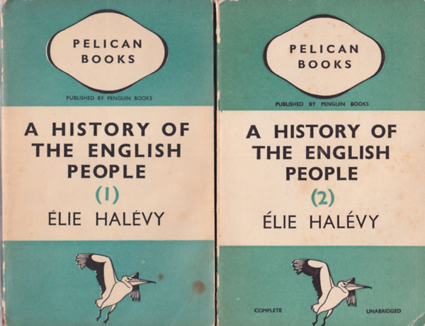 �lie  Hal�vy - A History of the English people 1-2. k.