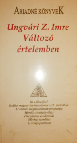 Ungvri Z. Imre - Vltoz rtelemben