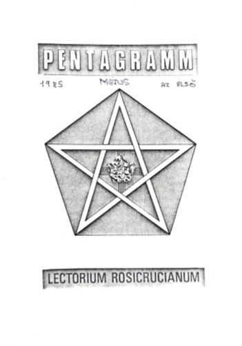 Lectorium Rosicrucianum - Pentagram 1985-s vfolyam: szeptember, oktber, november, december, jnius, jlius, augusztus