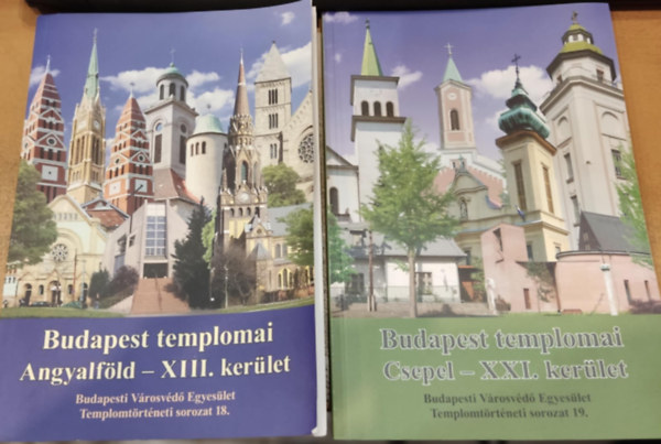 Rday Mihly - 2 db Budapest templomai: Angyalfld - XIII. kerlet + Csepel - XXI. kerlet