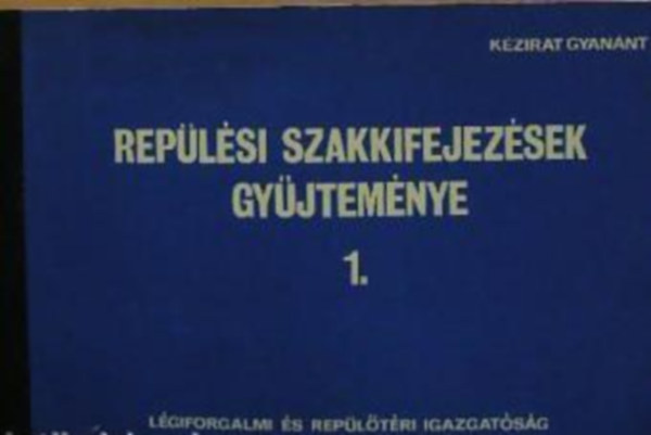 Replsi szakkifejezsek gyjtemnye 1.