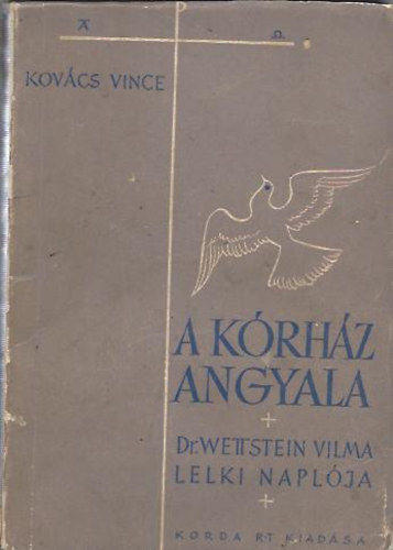 Kovcs Vince - A krhz angyala - Dr. Wettstein Vilma lelki naplja