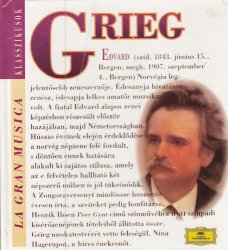 Edvard Grieg (1843-1907) - La Gran Musica