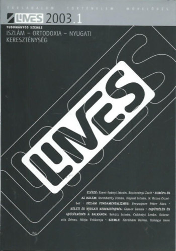 Limes 2003. 1. (Tudományos Szemle)