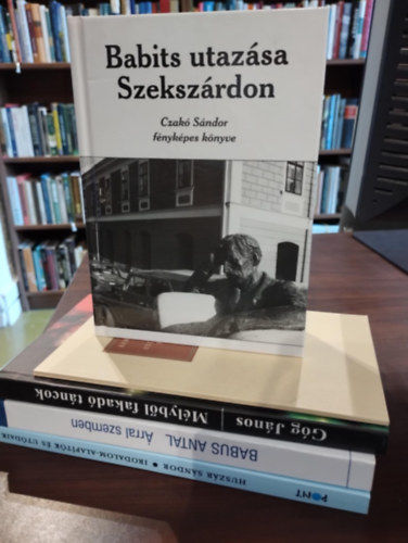 Gg Jnos, Kertsz Imre, Czak Sndor, Huszr Sndor Babus Antal - Irodalomtudomny knyvcsomag 5 darabos KNYVMENT AJNLAT: rral szemben, Mlybl fakad tncok, A stockholmi beszd, Babits utazsa Szekszrdon, Irodalomalaptk s utdaik