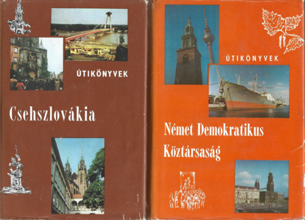 2 db PANORMA knyv, Szombathy Viktor: Csehszlovkia, Lindner Lszl: Nmet Demokratikus Kztrsasg