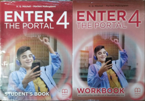 H. Q. Mitchell - Marileni Malkogianni - Enter the Portal 4 - Student's Book + Workbook