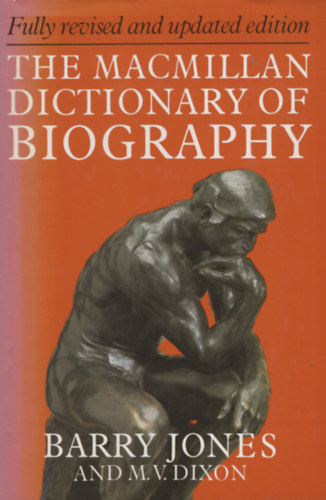 Barry Owen Jones Meredith Vibart Dixon - The Macmillan Dictionary of Biography