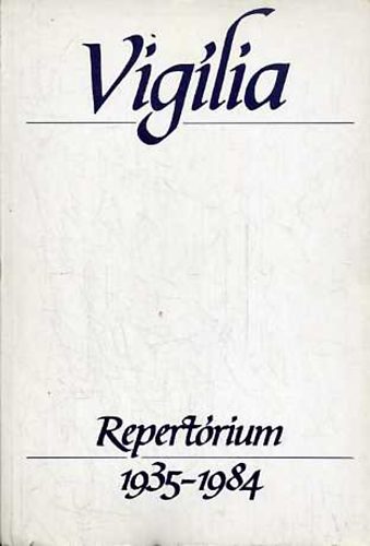 Stauder M�ria  (szerk.) - Vigilia Repert�rium 1935-1984