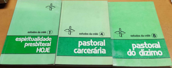 Edi�oes (Edicoes) Paulinas - 3 db Estudos da cnbb: Espiritualidade presbiteral Hoje (1) + Pastoral carcer�ria (4) + Pastoral do d�zimo (8)